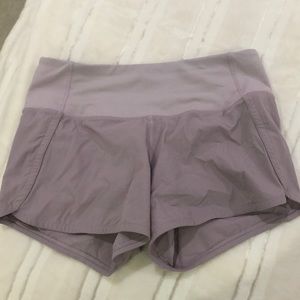COPY - Speed Up Low rise size 2 Light purple Lulu Shorts
